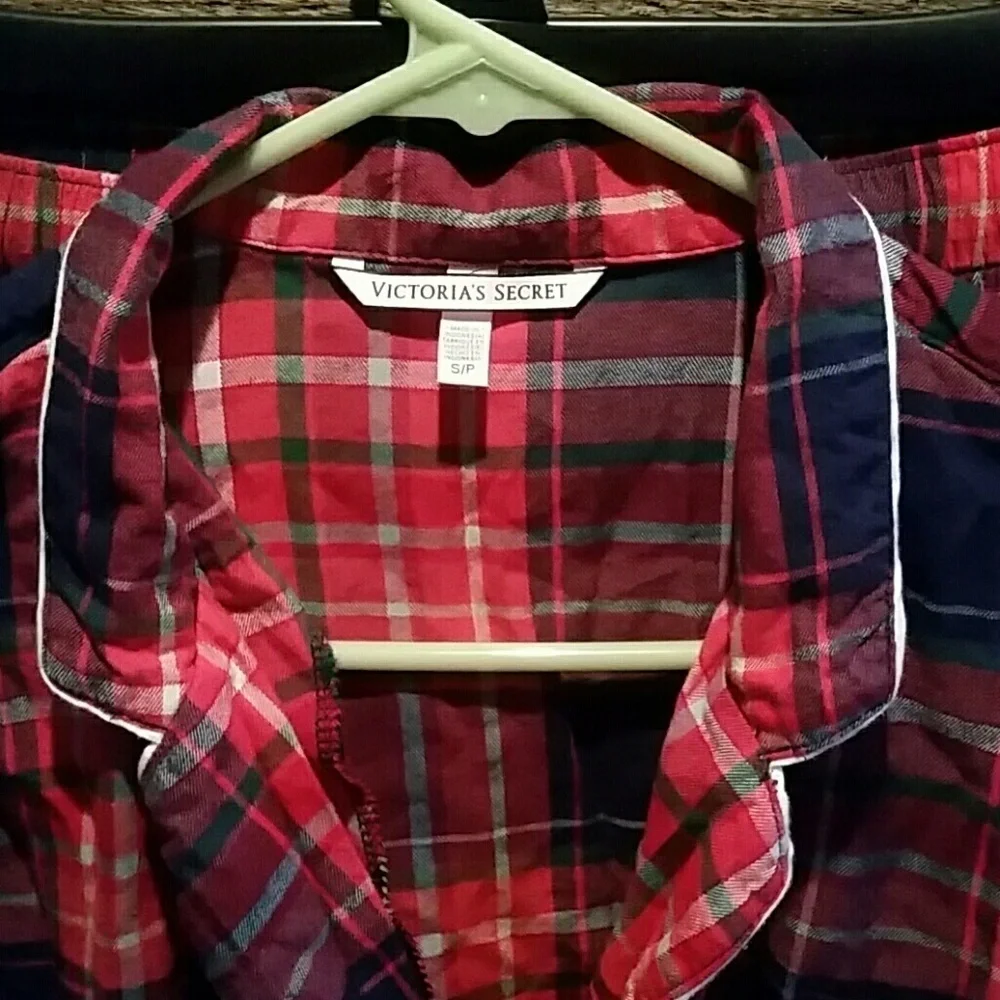 ❤VS Plaid PJ Set
